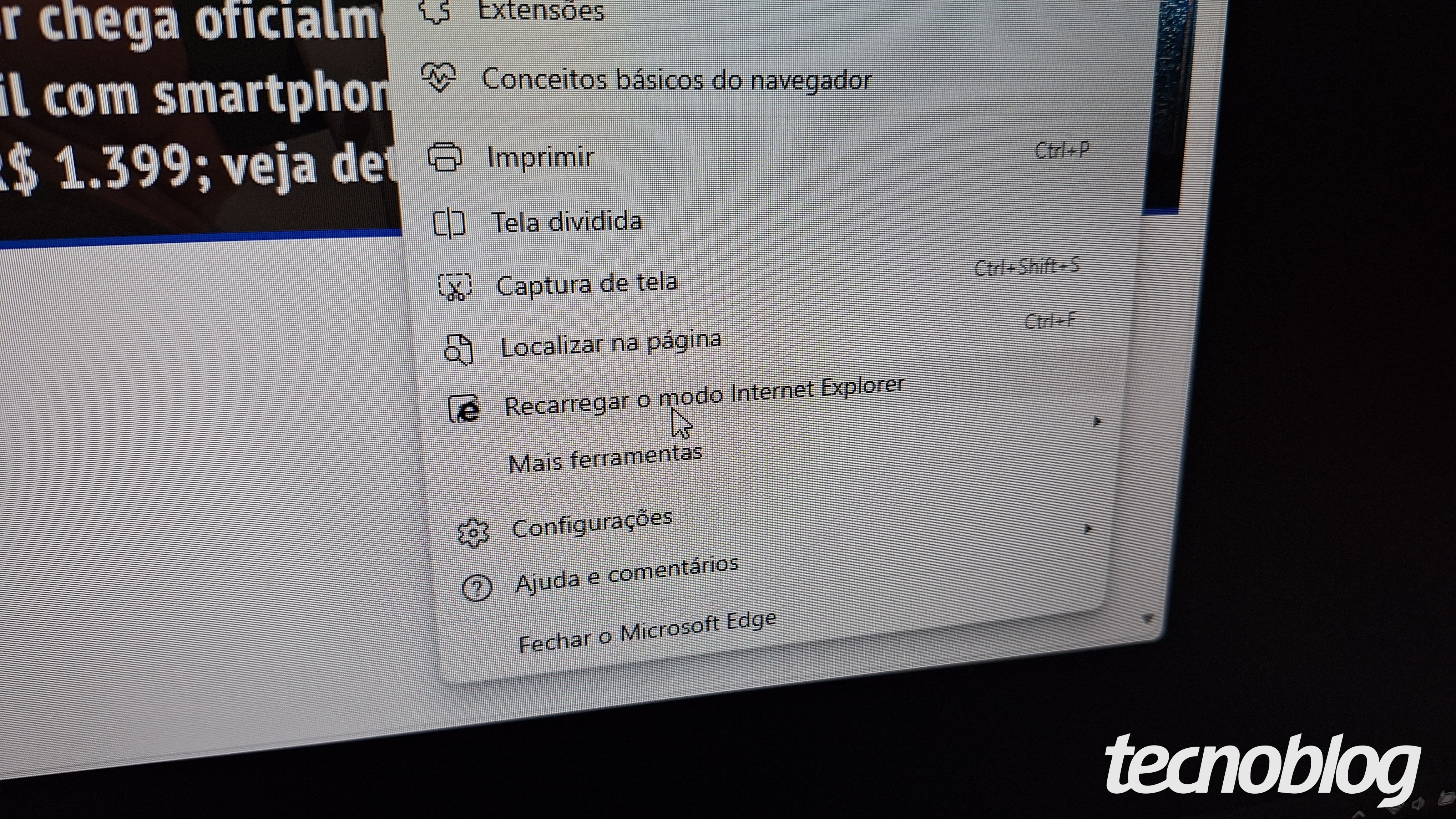 Como ativar o modo Internet Explorer no Microsoft Edge