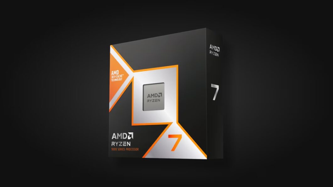 Caixa do processador Ryzen 7 9800X3D