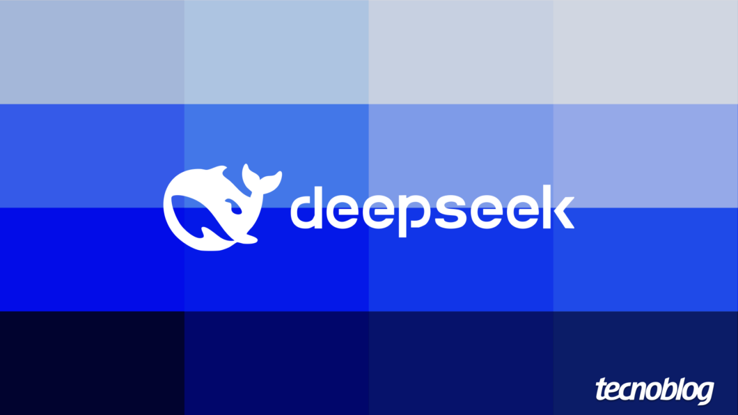 Capa com logo do DeepSeek