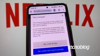 Apagar o histórico da Netflix limpa seus registros de visualização, impactando a lista de obras sugeridas com base em suas preferências