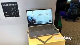 Galaxy Book 4 Edge marca foco da Samsung em notebooks com IA no Brasil; modelo traz tela de 15,6 polegadas e 16 GB de RAM