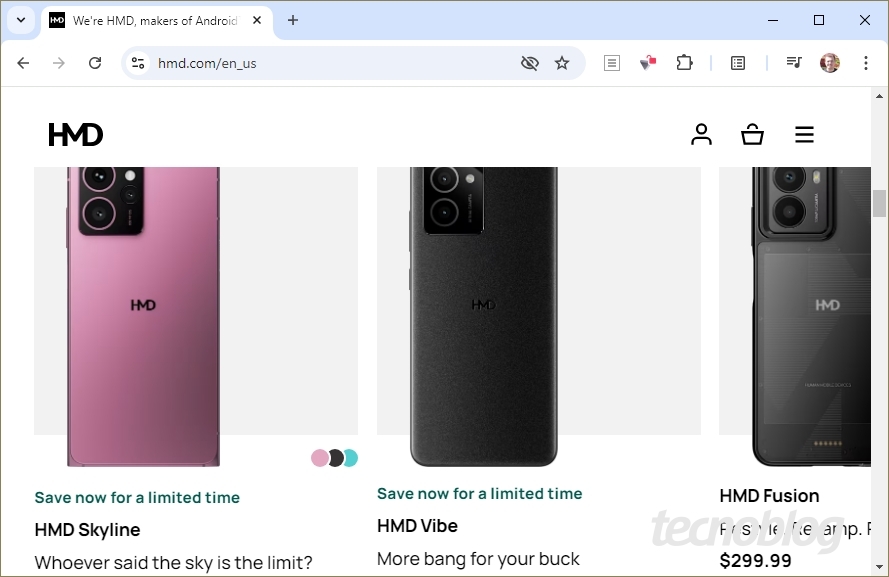 Site da HMD não exibe mais smartphones Nokia