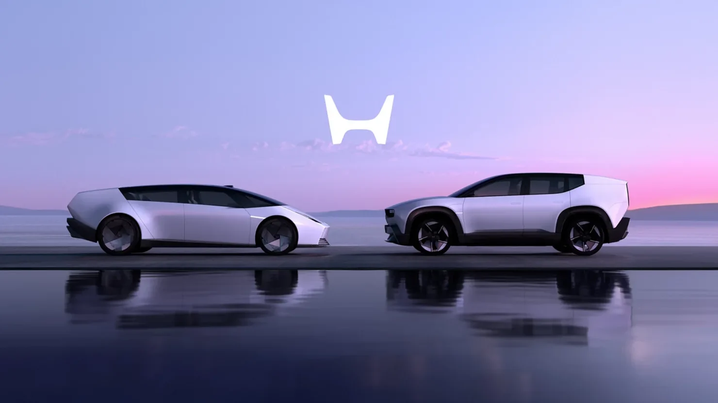 Veículos elétricos Honda 0 Saloon e Honda 0 SUV