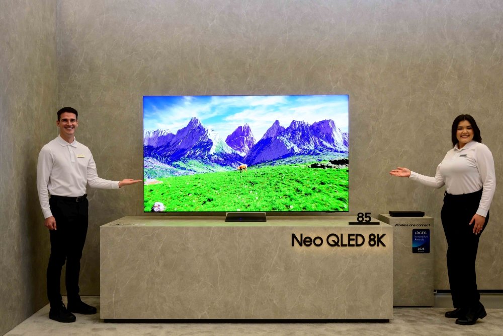 Neo QLED 8K QN990F será exibida na CES 2025 (Imagem: Divulgação)