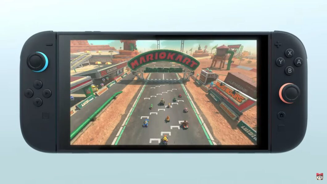 Suposto Mario Kart para Nintendo Switch 2