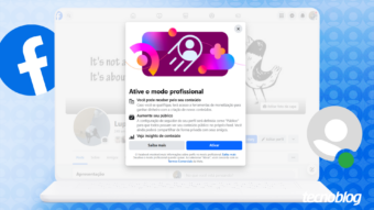 A conta profissional no Facebook é uma forma de criadores terem acesso a recursos para alcançar um público maior e monetizar seus conteúdos usando apenas um perfil