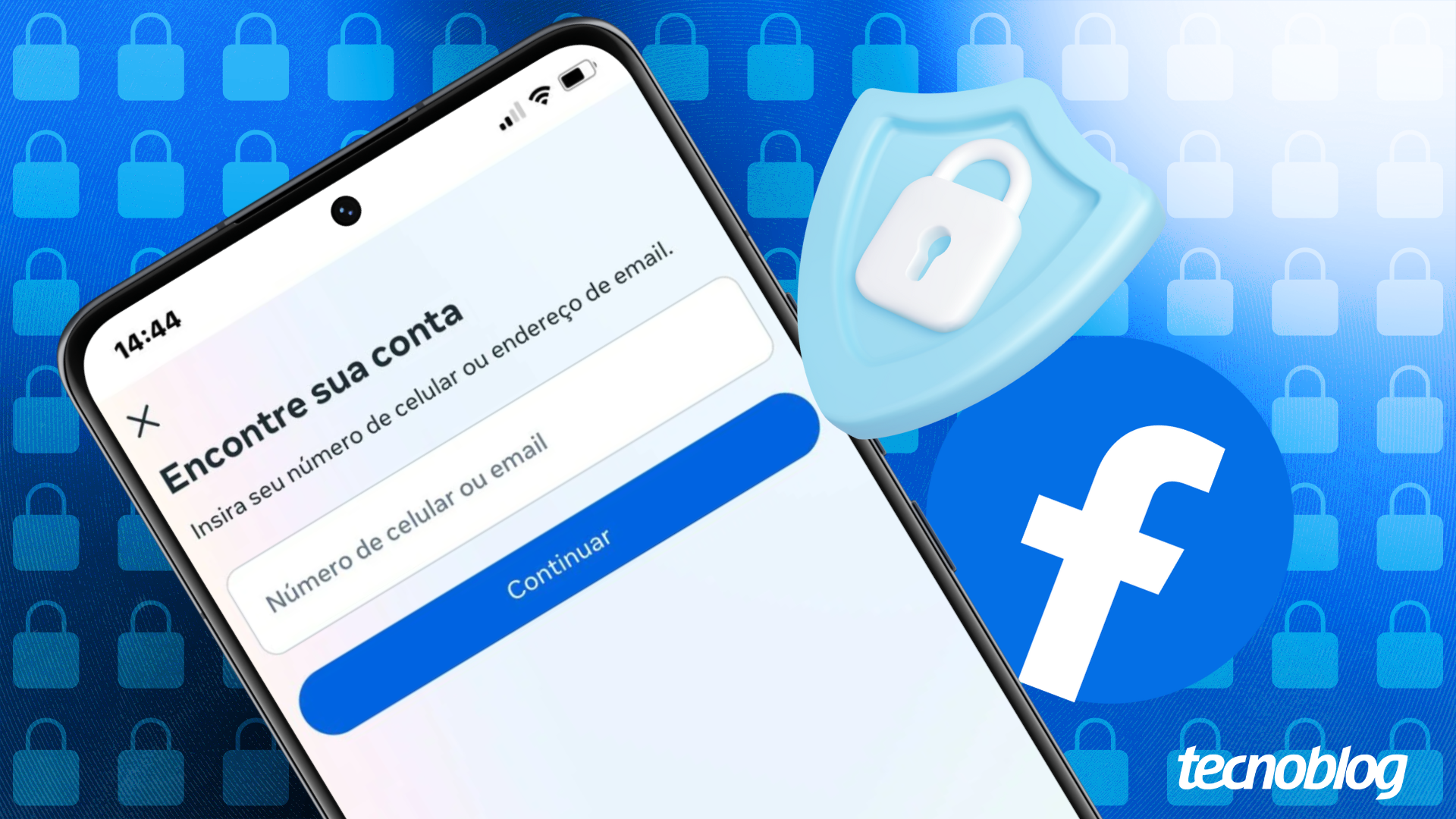 Como recuperar uma conta do Facebook pelo nome ou número de celular