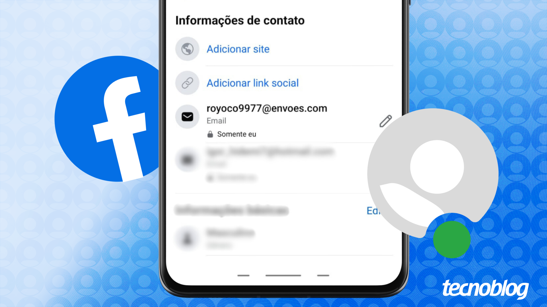 Como ver o e-mail do Facebook vinculado à sua conta