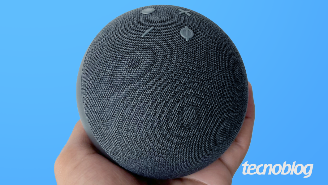 Amazon Echo Dot 4 - Review (Imagem: Vitor Pádua/Tecnoblog)