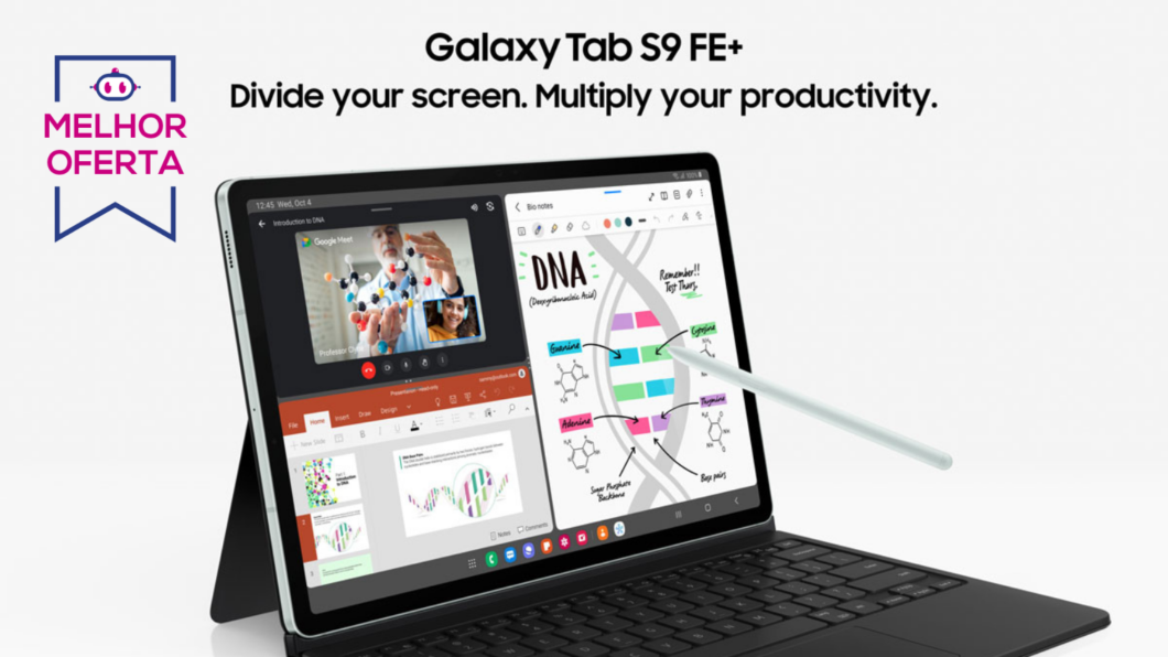 Galaxy Tab S9 FE Plus (Imagem: Divulgação/Samsung)