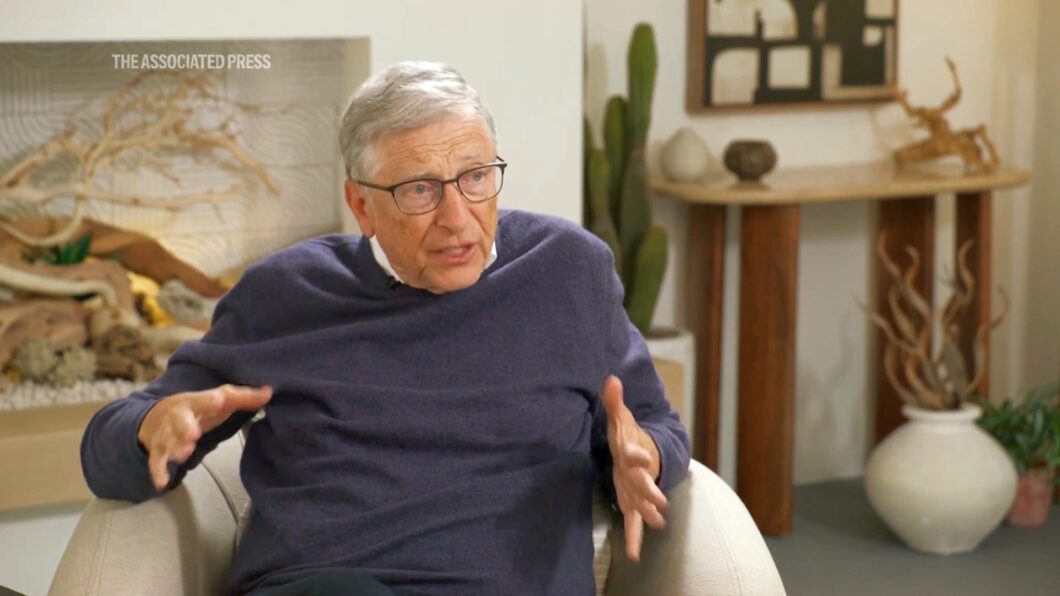 Bill Gates em entrevista para a AP