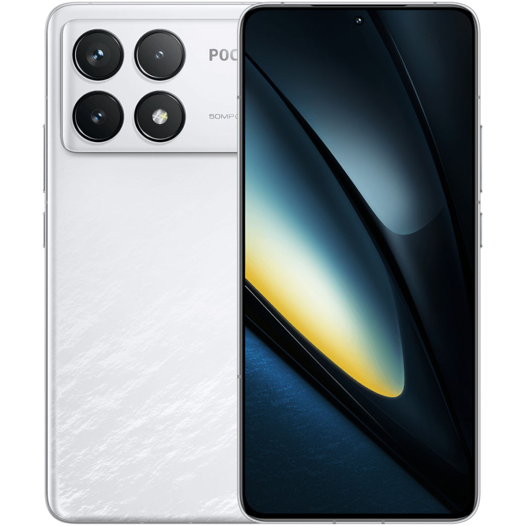 Custodia Per Xiaomi Poco F6 Pro 5G | Cover Morbida TPU Con Fibra Interna | Airbag Invisibile Antiscivolo | Blu Scuro