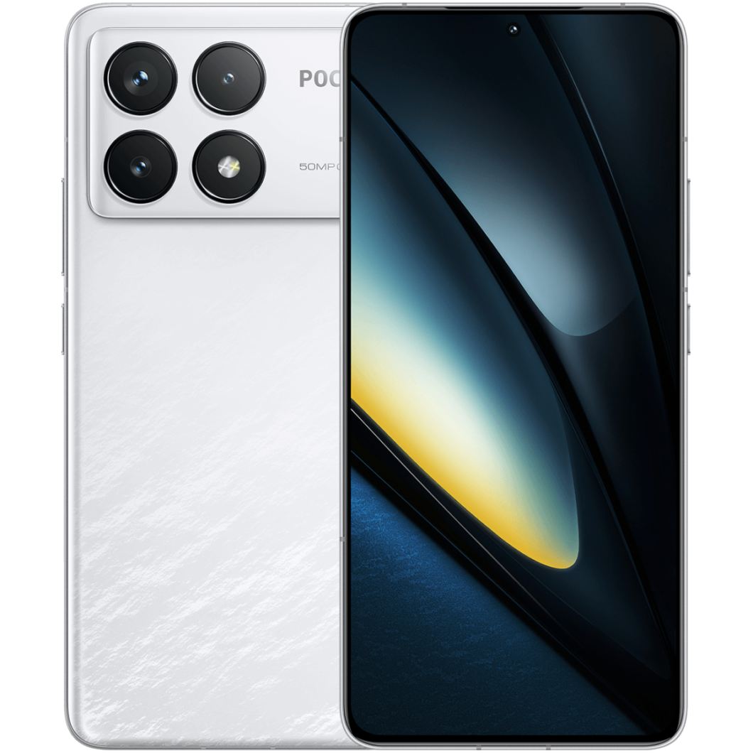 Custodia Per Xiaomi Poco F6 Pro 5G | Cover Morbida TPU Con Fibra Interna | Airbag Invisibile Antiscivolo | Blu Scuro