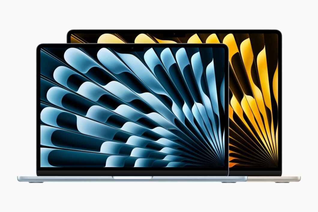 Novo MacBook Air nas versões de 13 e 15 polegadas