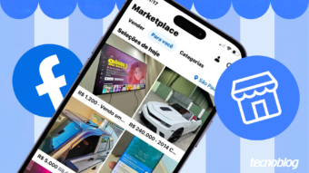 O Marketplace do Facebook é uma plataforma dentro da rede social para que as pessoas comprem e vendam itens, como um classificado online