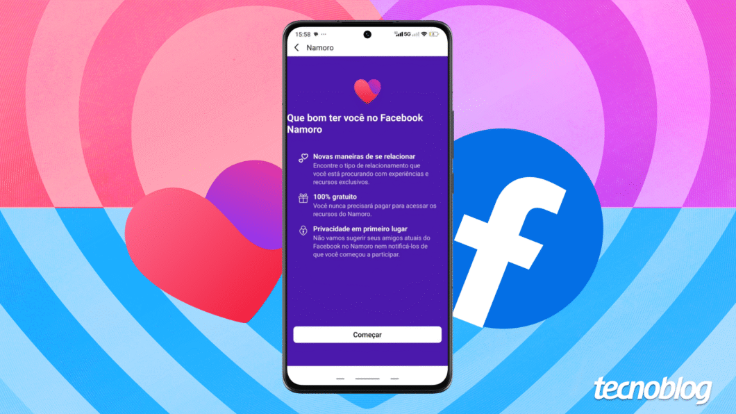Como ativar o Facebook Namoro