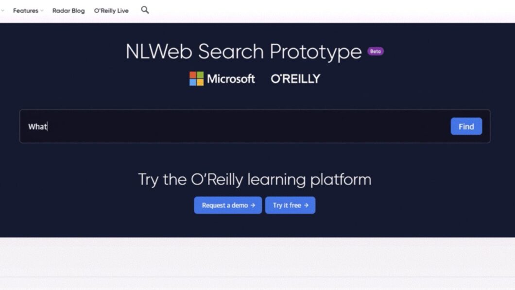 NLWeb Microsoft
