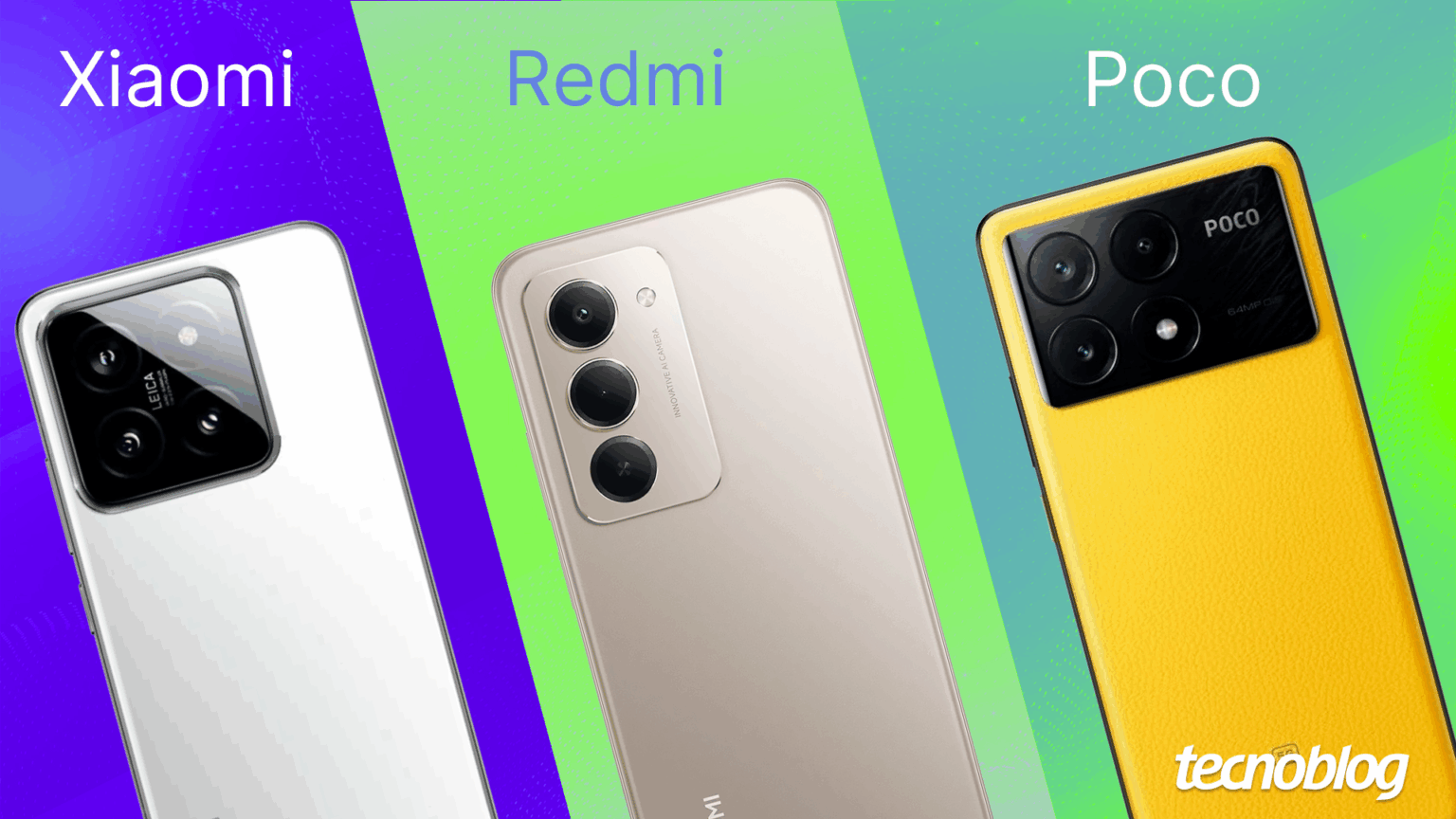 Xiaomi, Redmi ou Poco: conheça as diferenças entre as linhas de celular ...