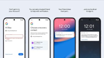 Google criou recurso que permite indicar contatos de recuperação. Amigos ou familiares podem ajudar a restaurar acesso em caso de perda de login.