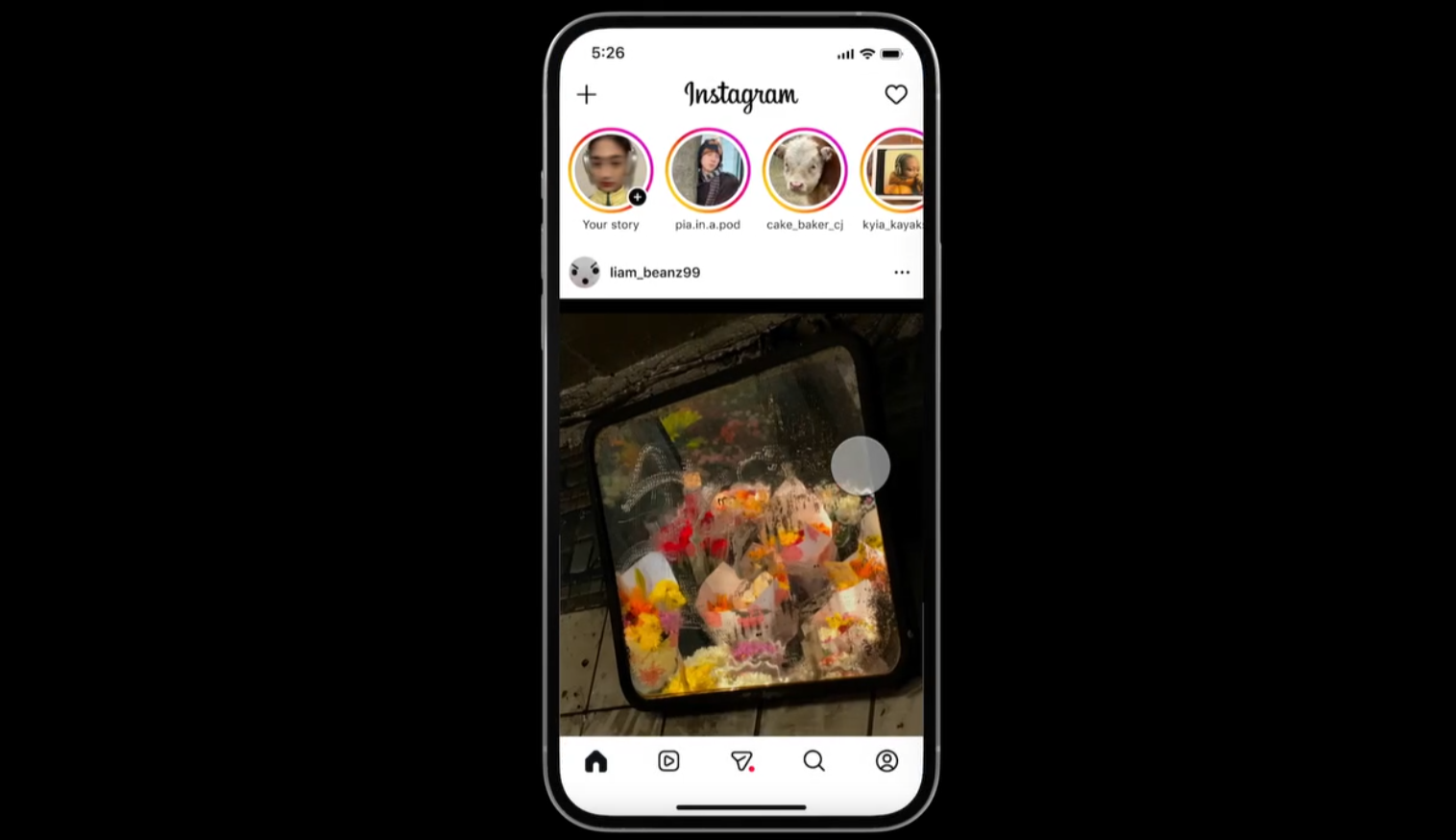 Instagram navegacao