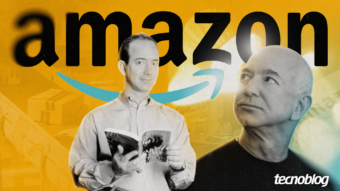 A Amazon opera como uma plataforma global de comércio eletrônico, serviços de computação em nuvem e streaming digital