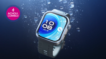 Huawei Watch Fit 4 Pro com tela AMOLED de 1,82 polegadas monitora mais de 100 esportes e tem bateria para até 10 dias