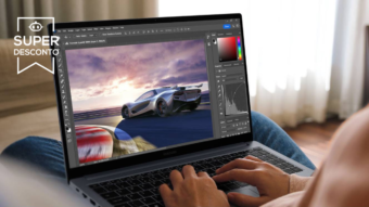 Galaxy Book 4 (NP750XGJ-KG3BR), lançado em 2024, possui chip Core i5 e 8 GB de RAM; notebook da Samsung alcança 29% de desconto após o anúncio do Galaxy Book 6