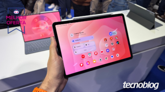 Galaxy Tab S11 5G (256 GB) tem tela AMOLED de 11