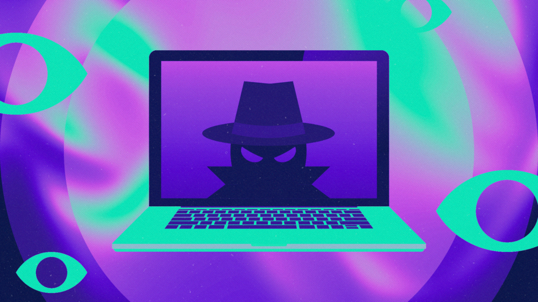 ilustração sobre spyware