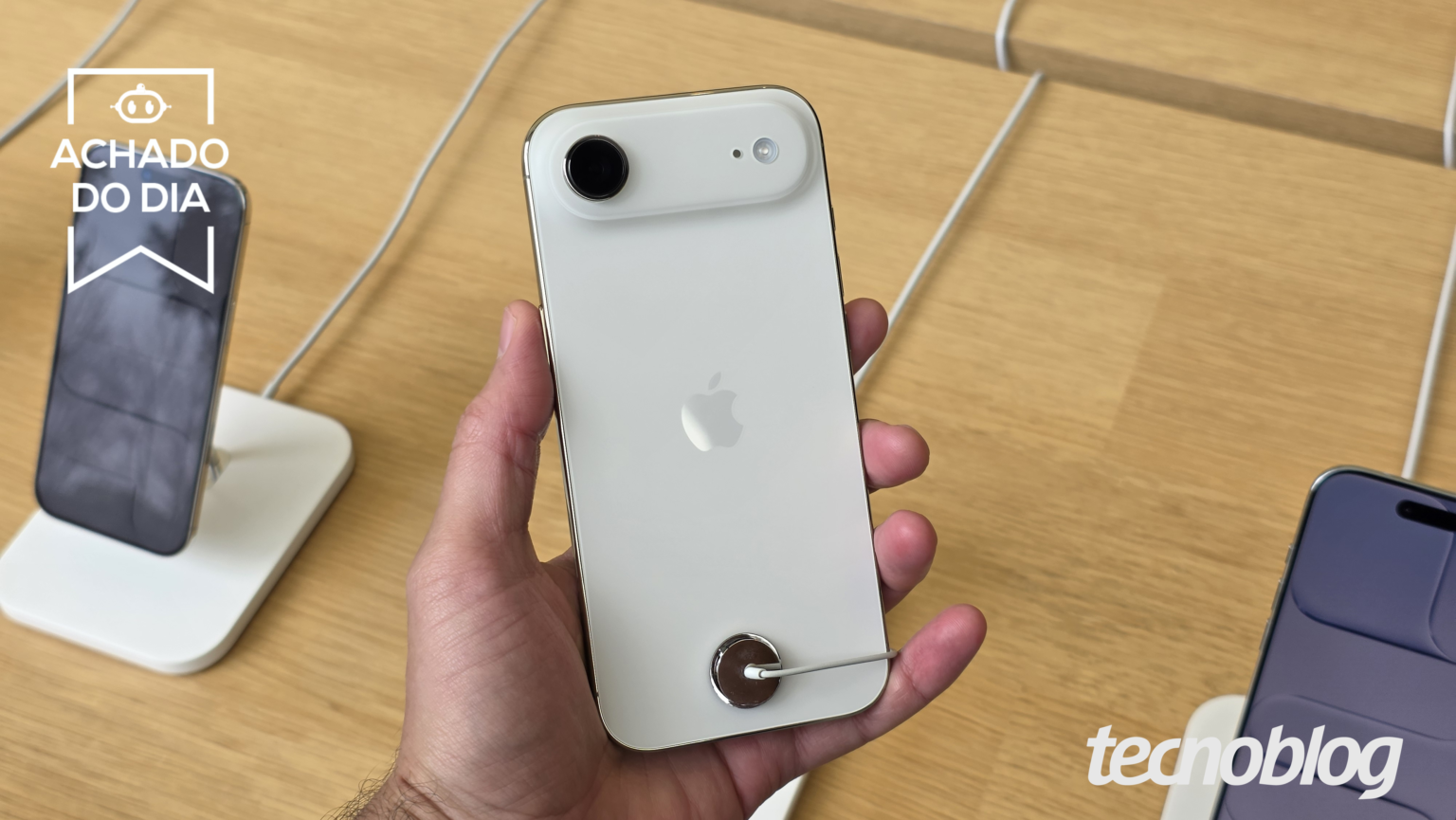 iPhone Air (256 GB) baixa 38% no Mercado Livre em oferta com cupom de R$ 400 OFF