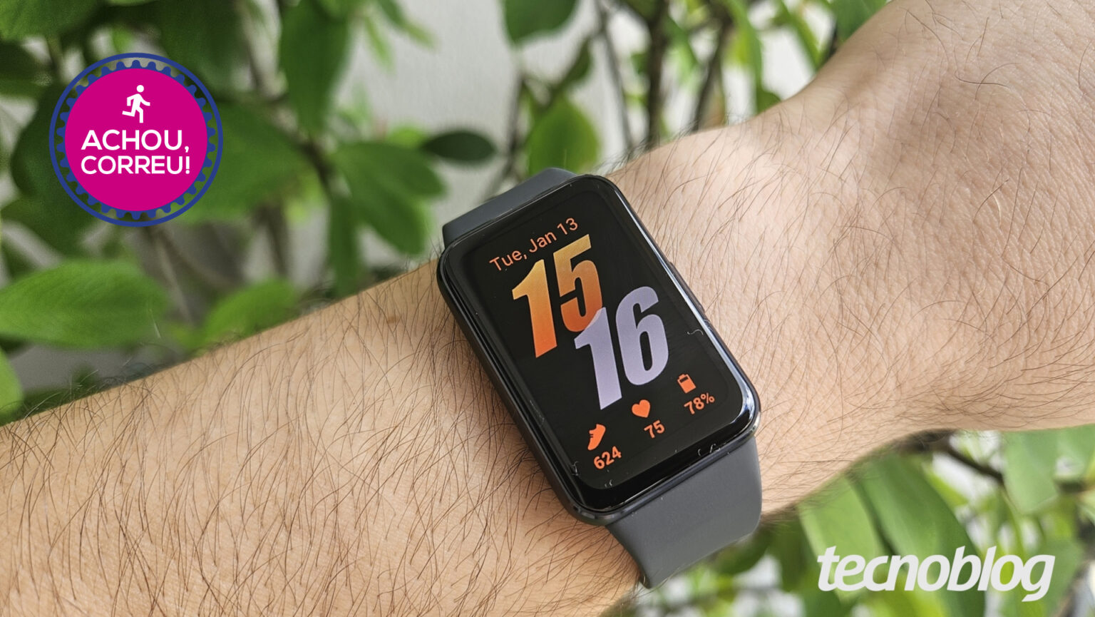 Galaxy Fit 3 traz recursos fitness por preço baratinho no Mercado Livre