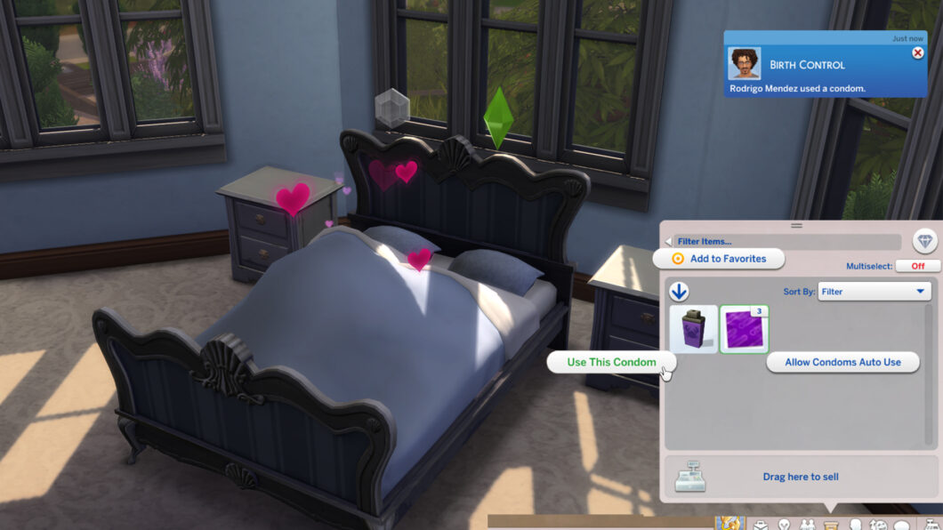 Ilustração do mod WonderfulWhims para The Sims 4