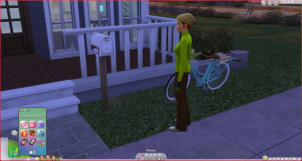 Ilustração do mod Social Activities para The Sims 4