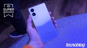 Galaxy S25 Edge tem processador Snapdragon 8 Elite, câmera de 200 MP e design ultrafino (5,8 mm); celular da Samsung despenca de preço