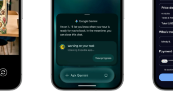 Pacote poderá automatizar tarefas, navegar na web e escrever textos com base no que o usuário fala. Novidade chega primeiro para Galaxy e Pixel.