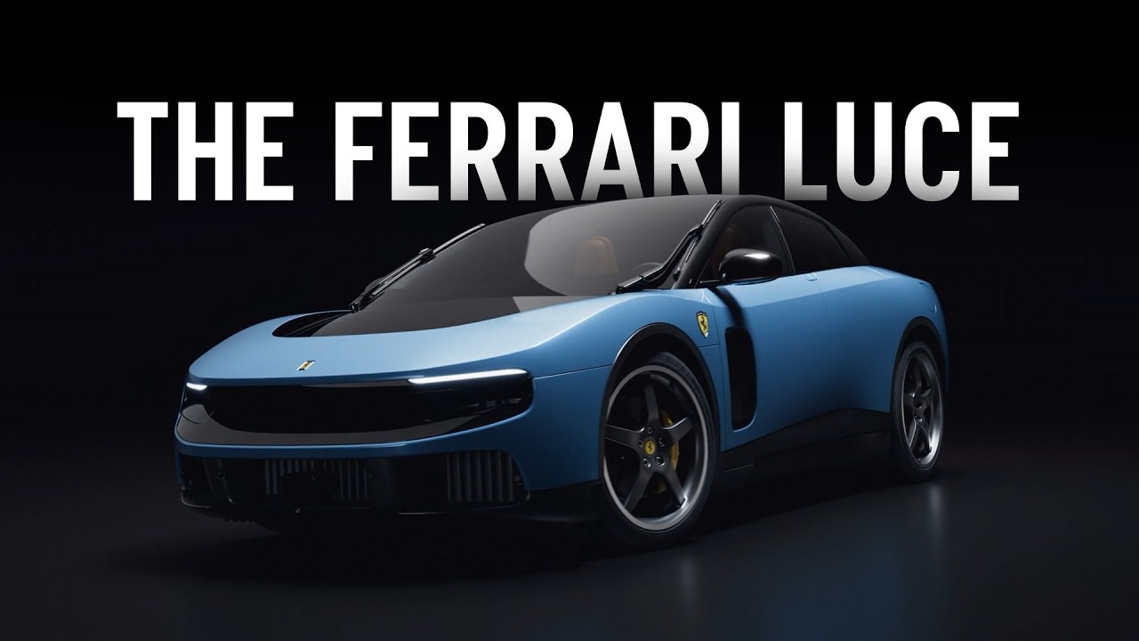 Primeira Ferrari elétrica tem design de ex-chefe da Apple