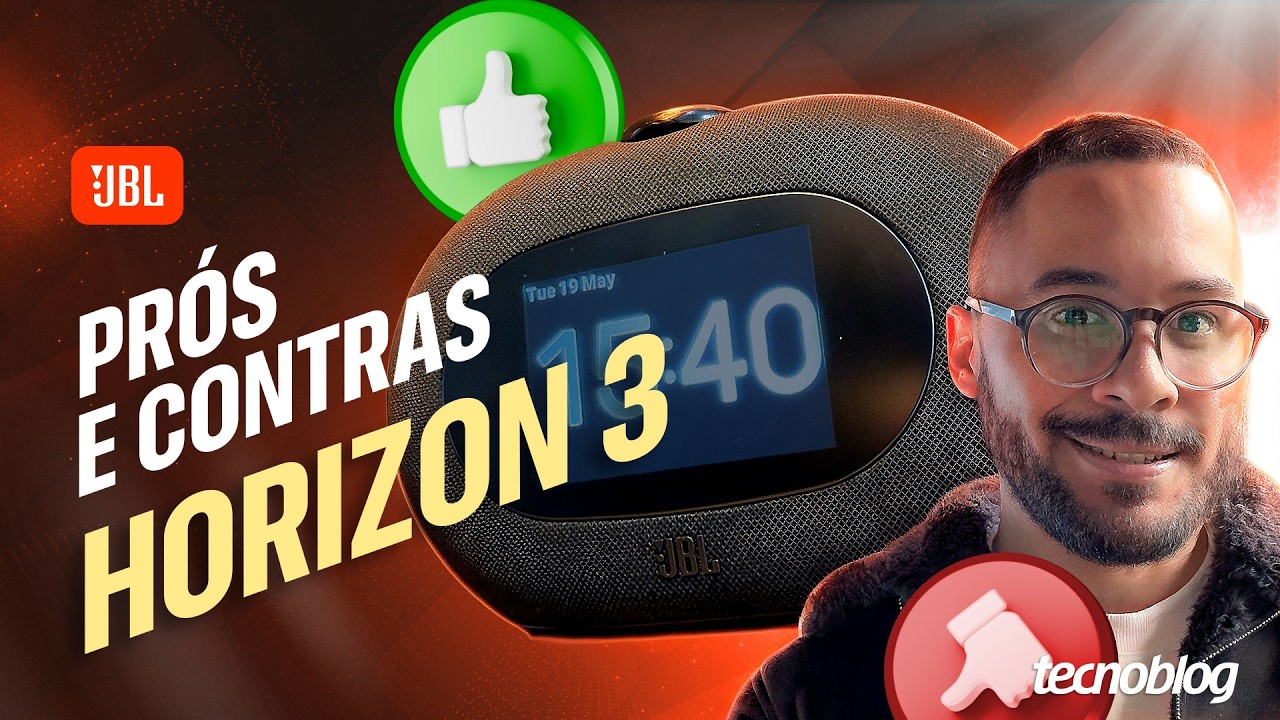 Review da JBL Horizon 3: o rádio-relógio do século 21