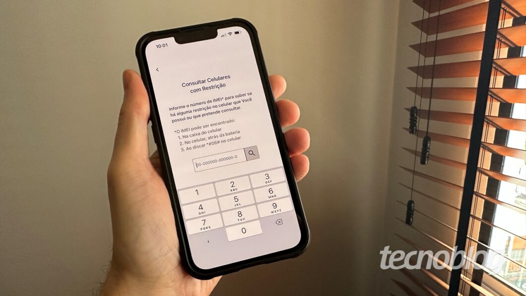 Consulta de aparelhos com restrições no Celular Seguro