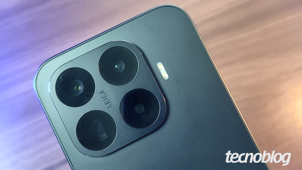 Close-up na câmera traseira do Xiaomi 17T