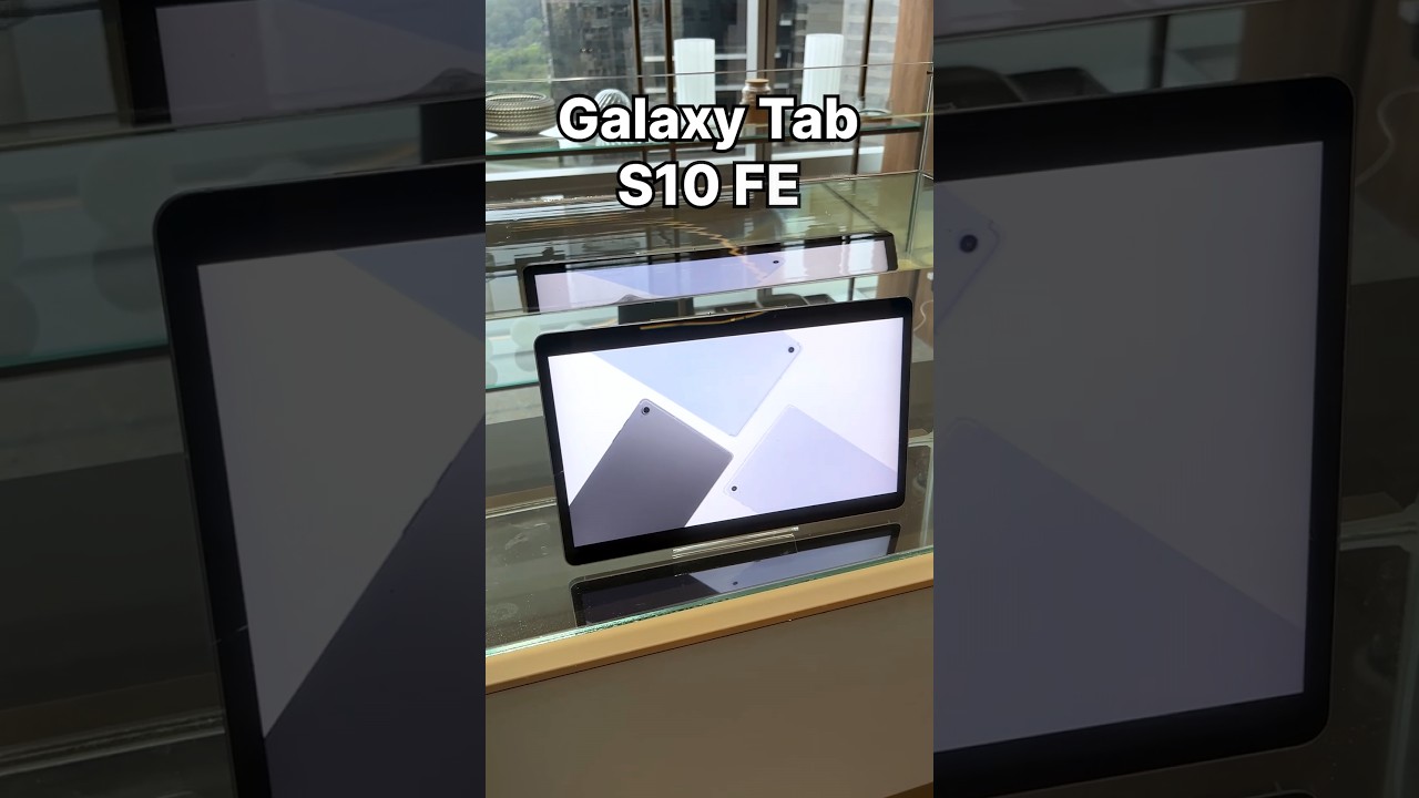 Galaxy Tab S10 FE fica 35% mais barato em oferta com cupom por até 12x na Amazon