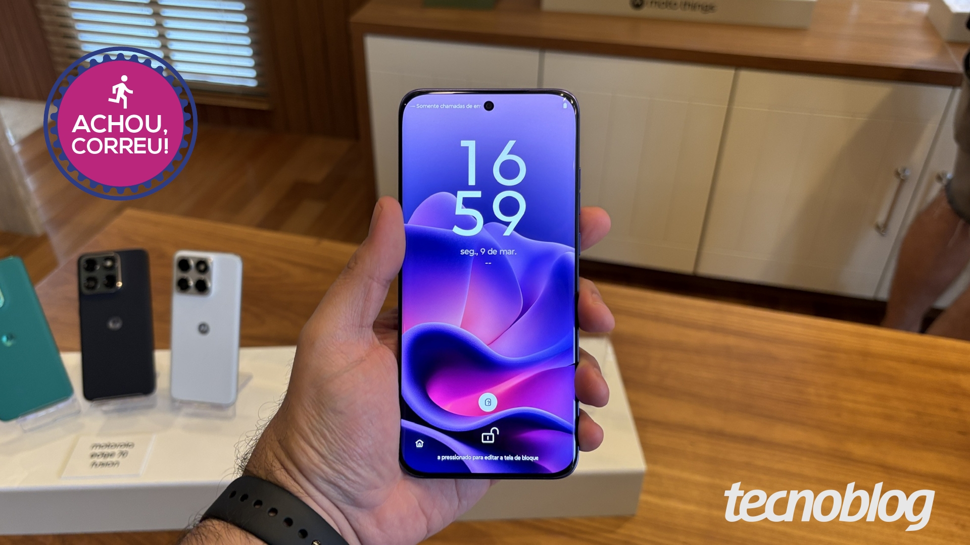 Edge 70 Fusion Plus (512 GB) surge em promoção com o menor preço já visto