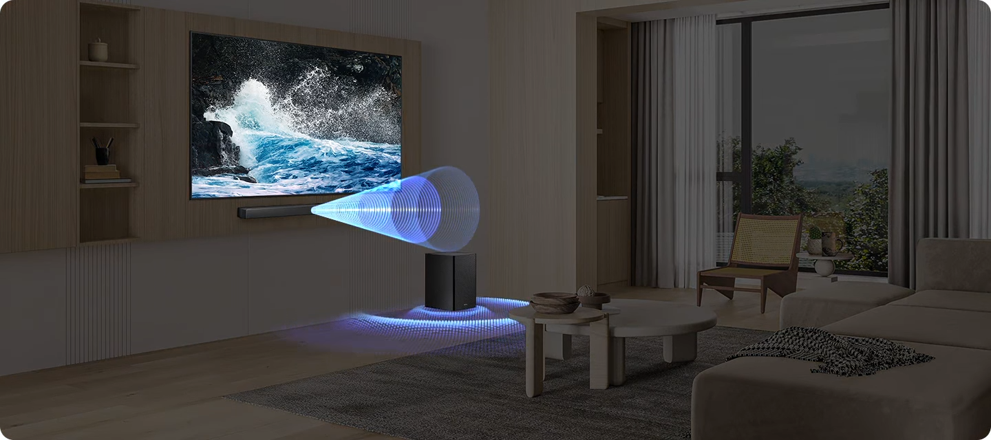 Soundbar Samsung HW-B450F (imagem: Divulgação)