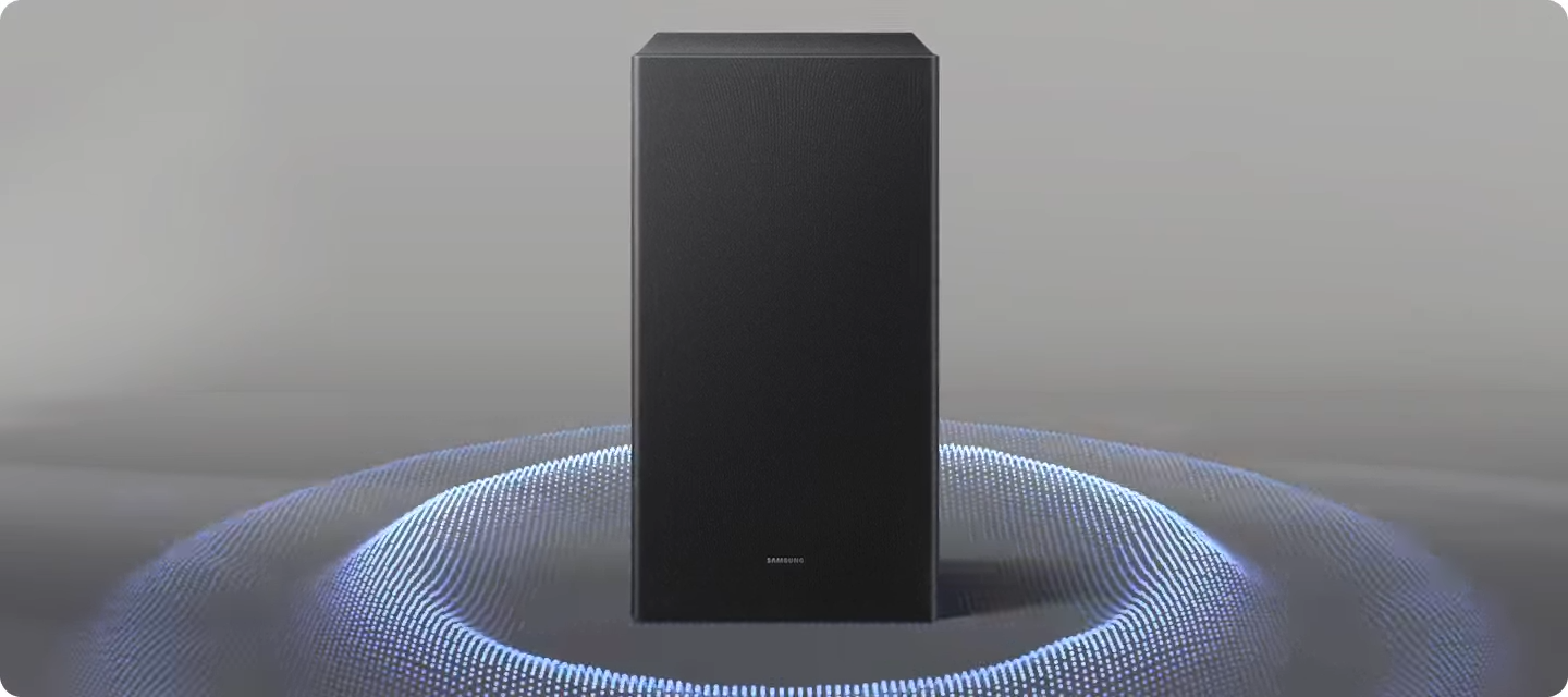 Soundbar Samsung HW-B450F (imagem: Divulgação)