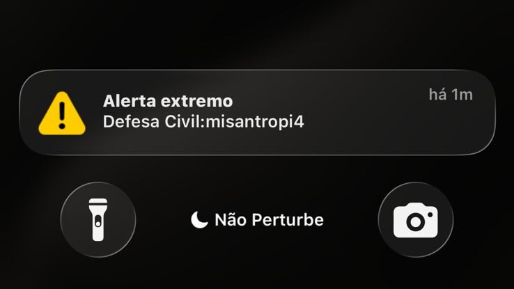 Alerta da Defesa Civil: autoridades se pronunciam sobre disparo de “misantropia”
