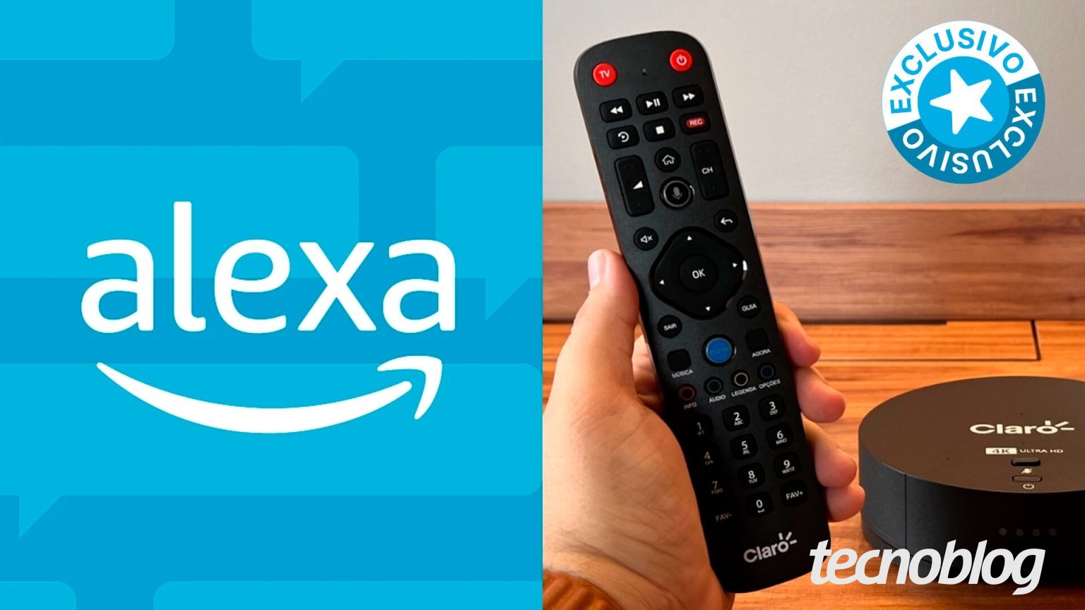 Claro desativa Alexa em dispositivo de streaming