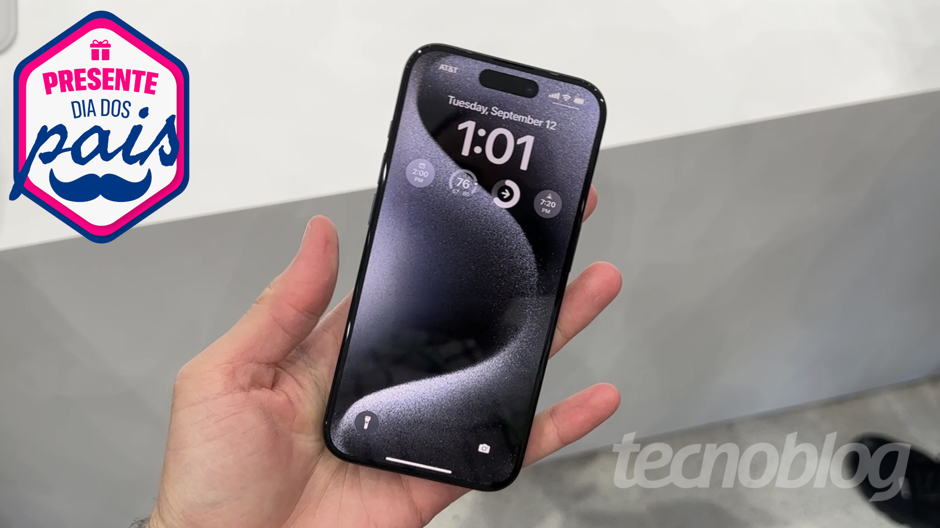 Dia dos Pais 2026: iPhone 15 (256 GB) tem queda de preço na Amazon