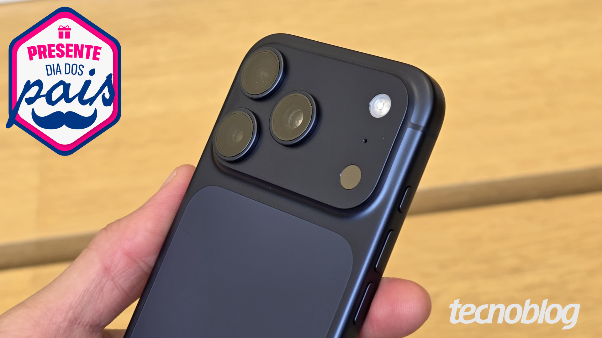 Dia dos Pais 2026: iPhone 17 Pro (512 GB) tem o menor preço que já vimos