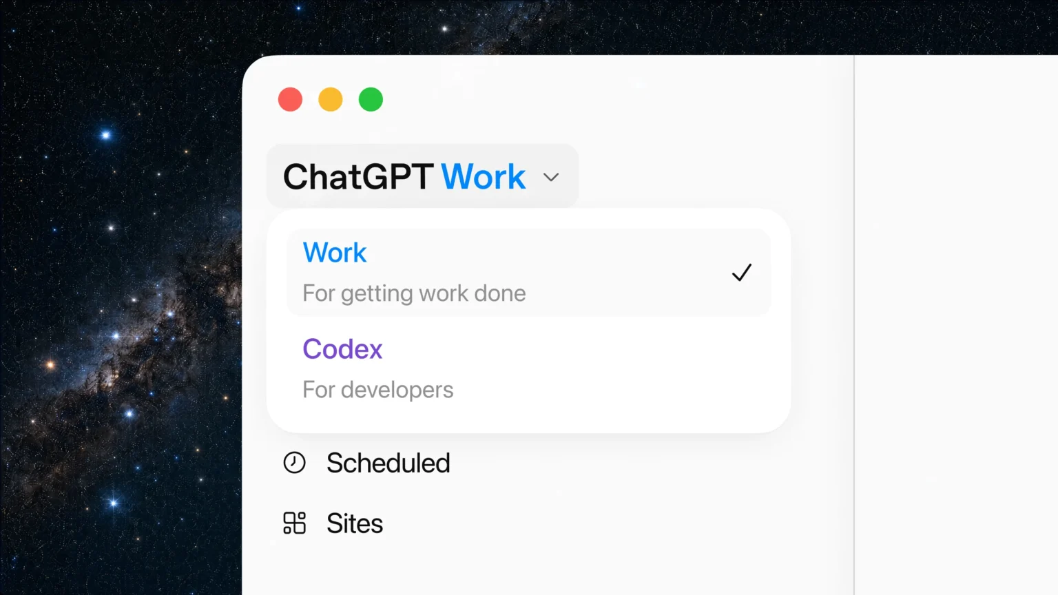 OpenAI lança ChatGPT Work, assistente de IA para o trabalho