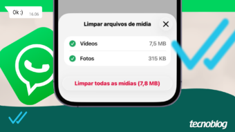 WhatsApp: Libere espaço excluindo mídias de conversas