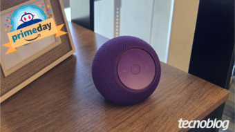 Assinantes Amazon Prime conseguem comprar o Echo Dot Max com 25% de desconto. Smart speaker tem graves potentes e acesso a nova Alexa+